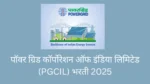 Powergrid coorperation of India Limitated bharti 2025