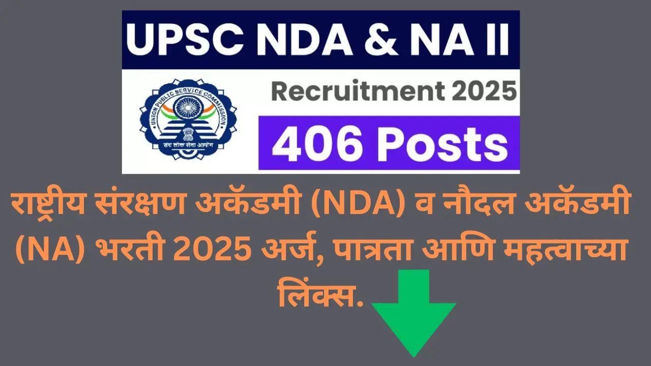 UPSC NDA Bharti 2025